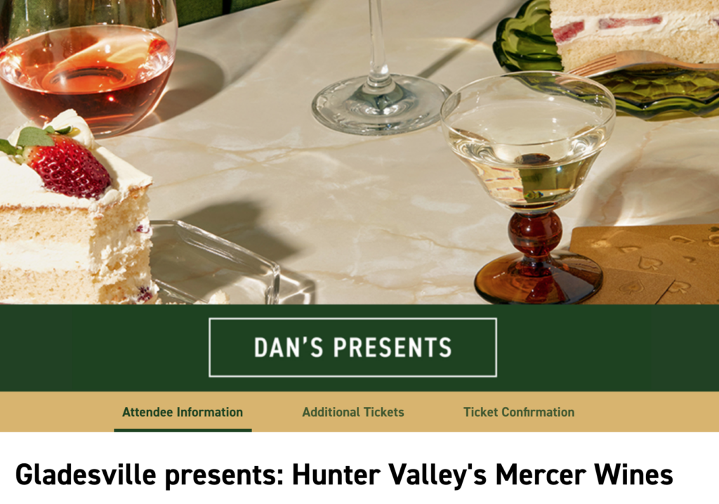 Gladesville Masterclass Dan Murphys Mercer Wines